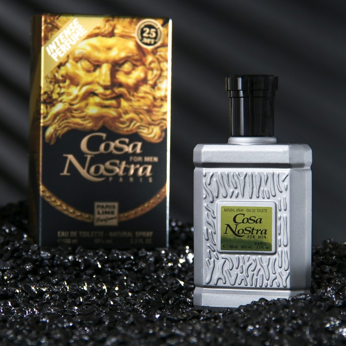 Туалетная вода мужская Cosa Nostra Intense Perfume, 100 мл spa ceylon средство для умывания мужская коллекция ладан 100