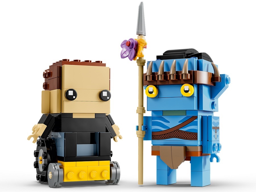 Конструктор LEGO Brickheadz Джейк Салли и его аватар, 40554 аватар приходит и остаётся