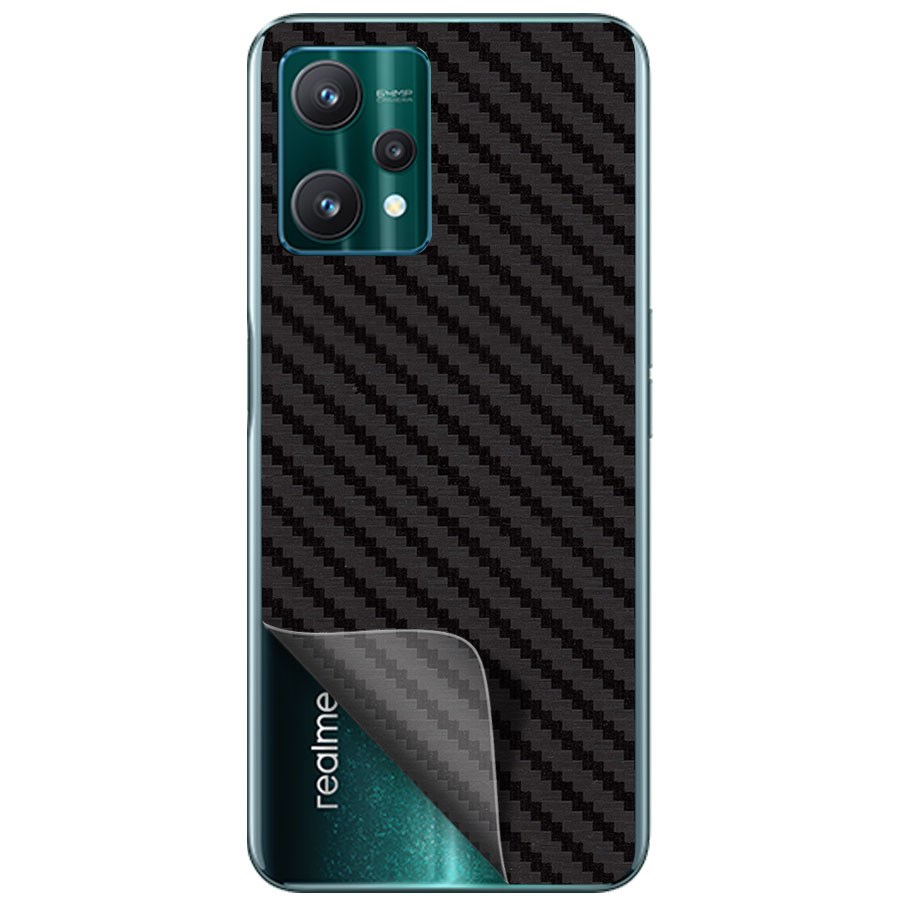 

Пленка защитная гидрогелевая Krutoff для Realme 9 Pro задняя сторона (карбон черный)