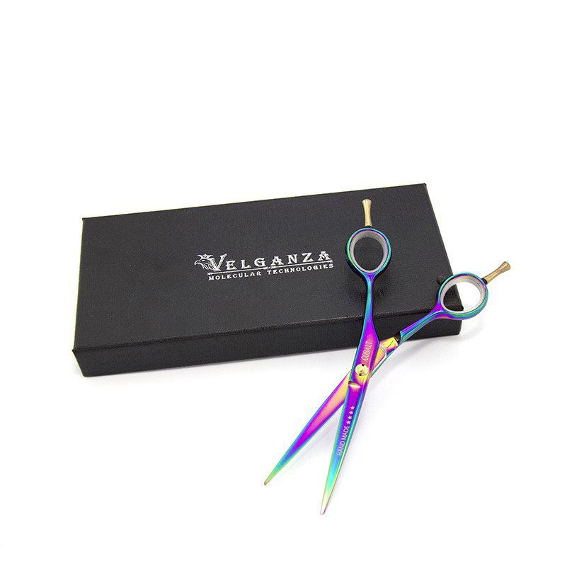 Ножницы парикмахерские Velganza DIE-01-55 прямые ножницы прямые с двумя вращающимися кольцами mizuka профи 5 класс 6 0 pbs sc60w
