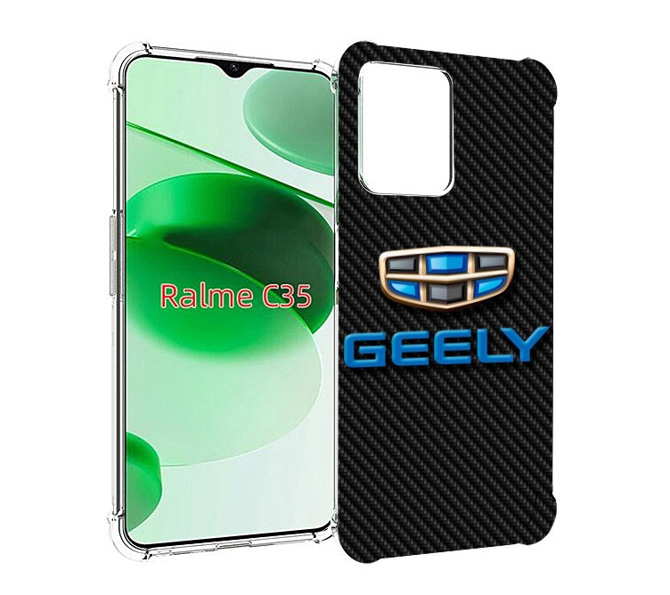 

Чехол MyPads geely 1 для Realme C35 / Narzo 50A Prime, Прозрачный, Tocco