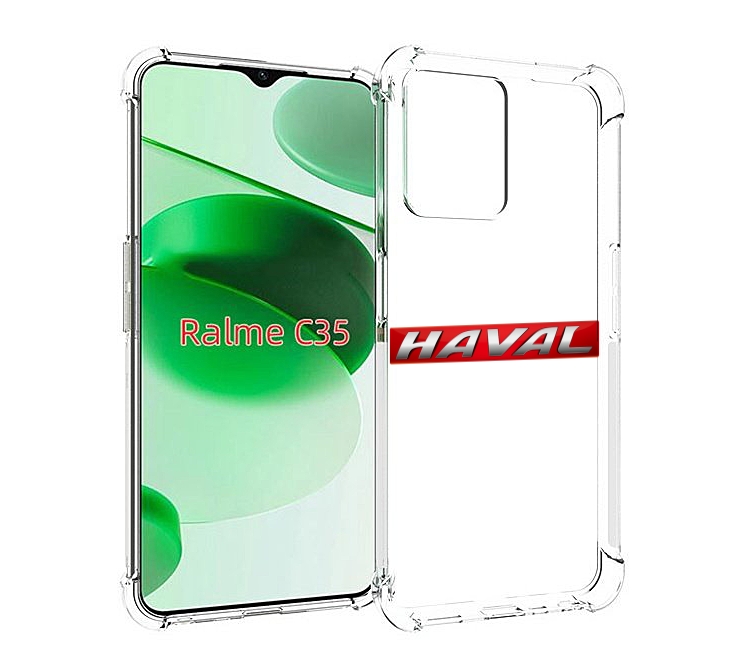 

Чехол MyPads haval для Realme C35 / Narzo 50A Prime, Прозрачный, Tocco