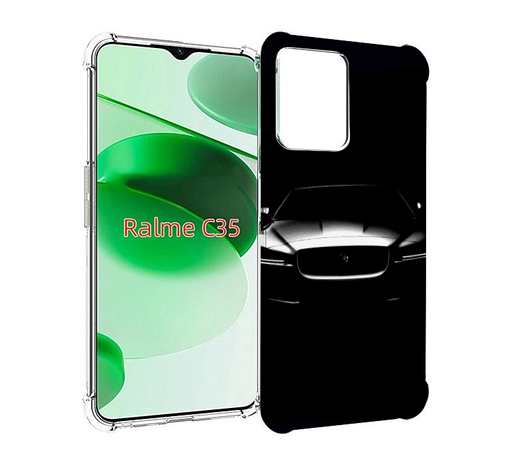 

Чехол MyPads jaguar 1 для Realme C35 / Narzo 50A Prime, Прозрачный, Tocco