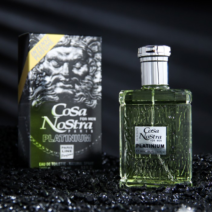 

Туалетная вода мужская Cosa Nostra Platinium Intense Perfume, 100 мл
