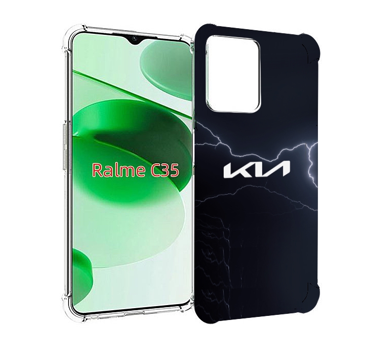 Чехол MyPads kia 2 для Realme C35 / Narzo 50A Prime