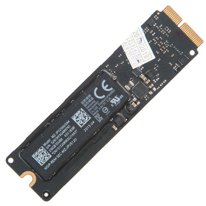 SSD накопитель Samsung M.2 2280 256 ГБ ()