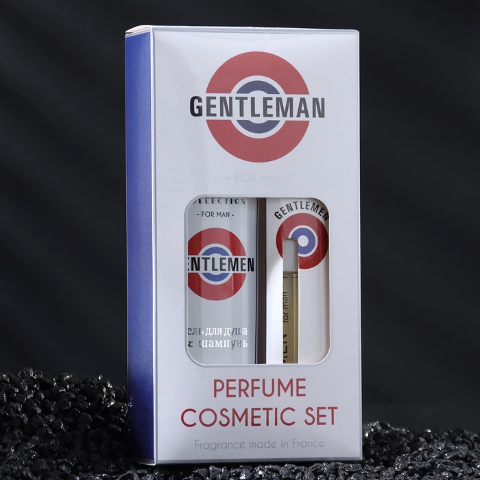 Подарочный набор мужской Gentleman, гель для душа 250 мл, парфюмерная вода, 30 мл