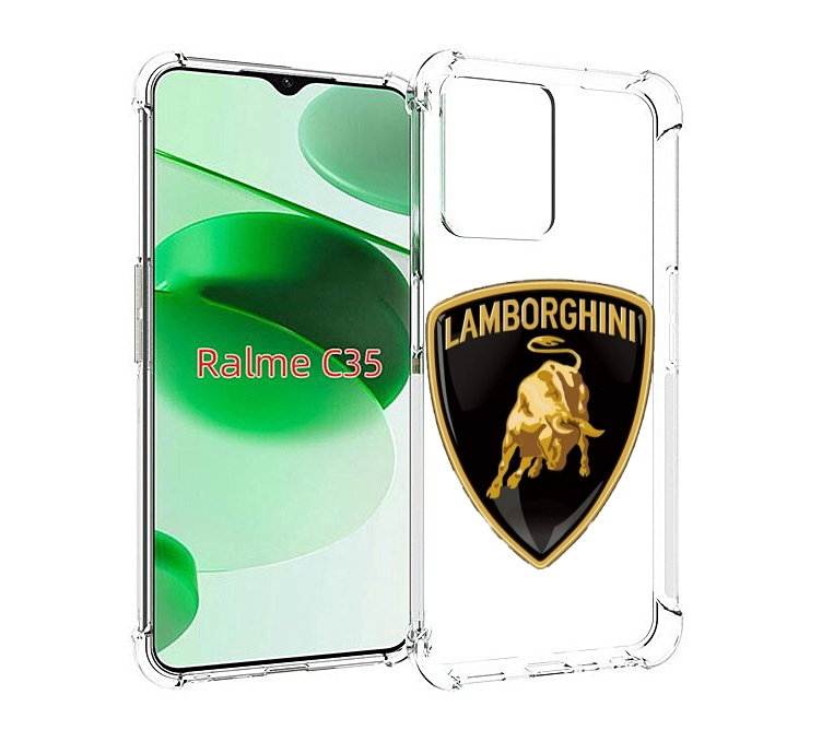 

Чехол MyPads lamborghini-2 для Realme C35 / Narzo 50A Prime, Прозрачный, Tocco