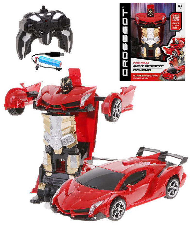 

Машинка Crossbot р/у Astrobot Осирис аккум. красный 870616, р/у Astrobot Осирис аккум. красный 870616