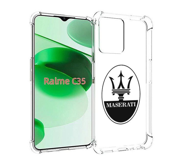 

Чехол MyPads maserati-4 для Realme C35 / Narzo 50A Prime, Прозрачный, Tocco