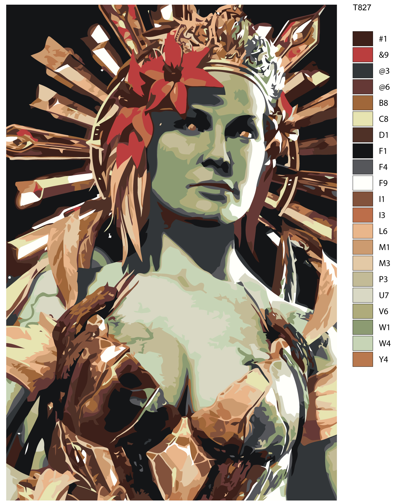 

Картина по номерам BRUSHES-PAINTS T827, Цетрион- Мортал Комбат(Mortal Combat)