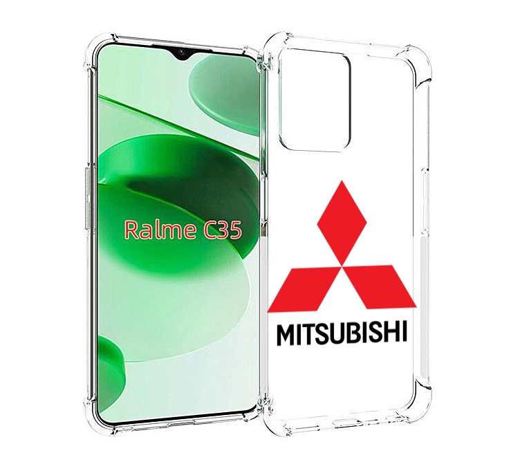 

Чехол MyPads mitsubishi-3 для Realme C35 / Narzo 50A Prime, Прозрачный, Tocco