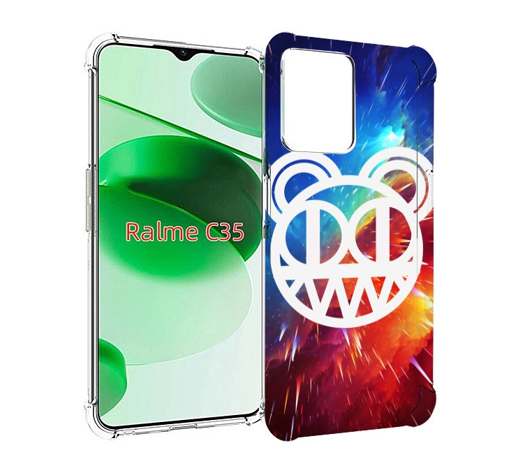 

Чехол MyPads radiohead cosmos для Realme C35 / Narzo 50A Prime, Прозрачный, Tocco
