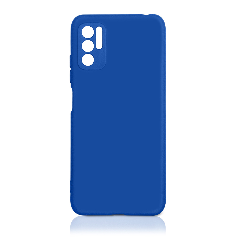 

Чехол BoraSCO Microfiber Case для Xiaomi Redmi Note 10T/ Poco M3 Pro синий