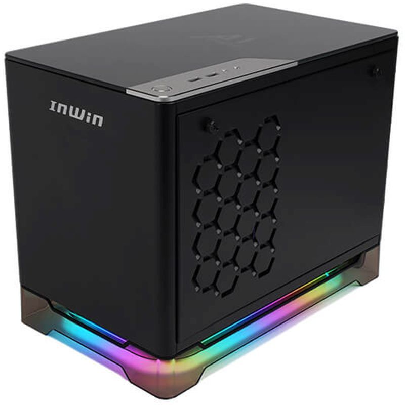 

Корпус miniITX In Win CF08B (A1 Prime), Mini-Tower, 750Вт, черный [cf08b (a1 prime) 61513