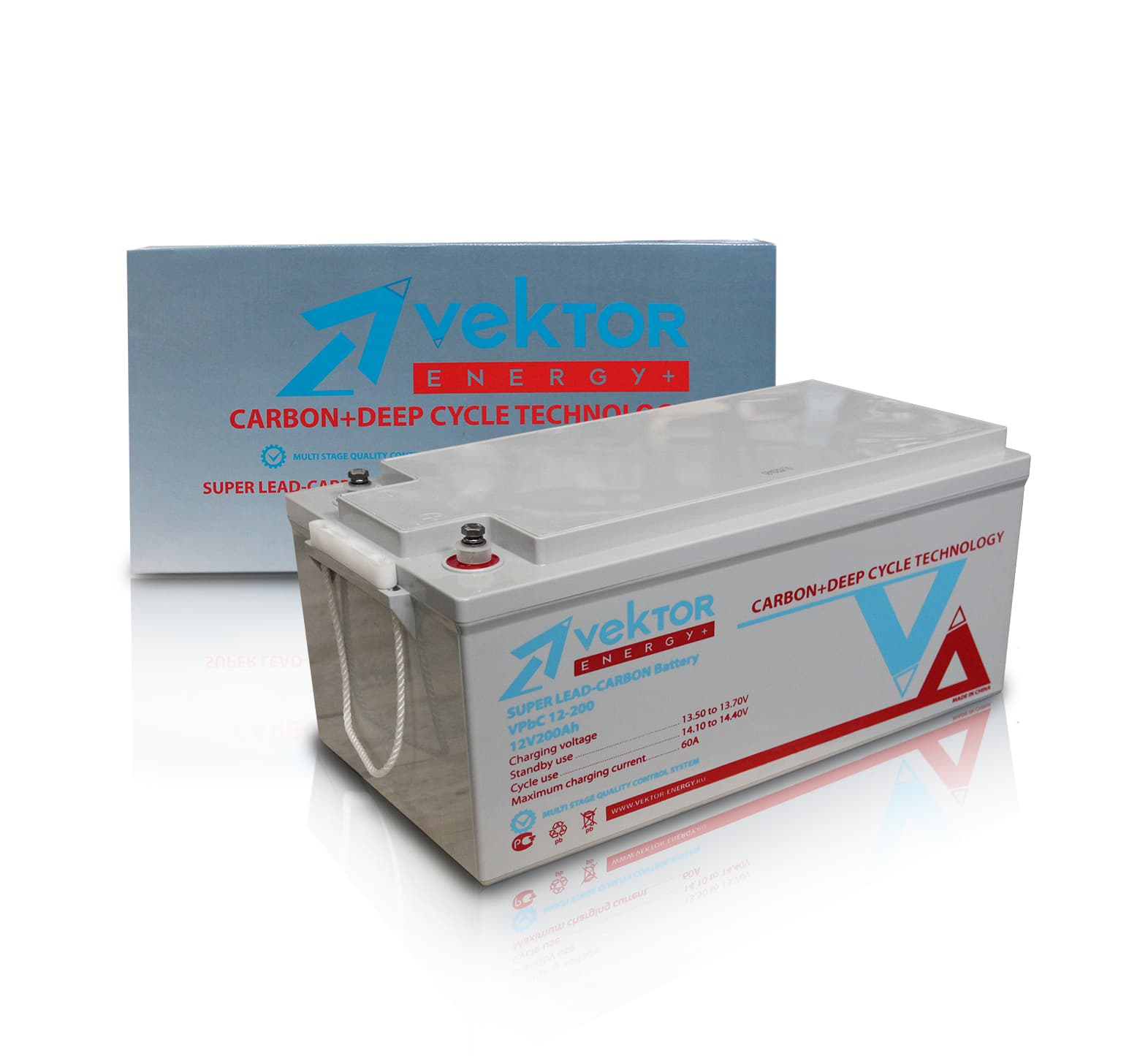 

Аккумуляторная батарея Vektor GL 12-200