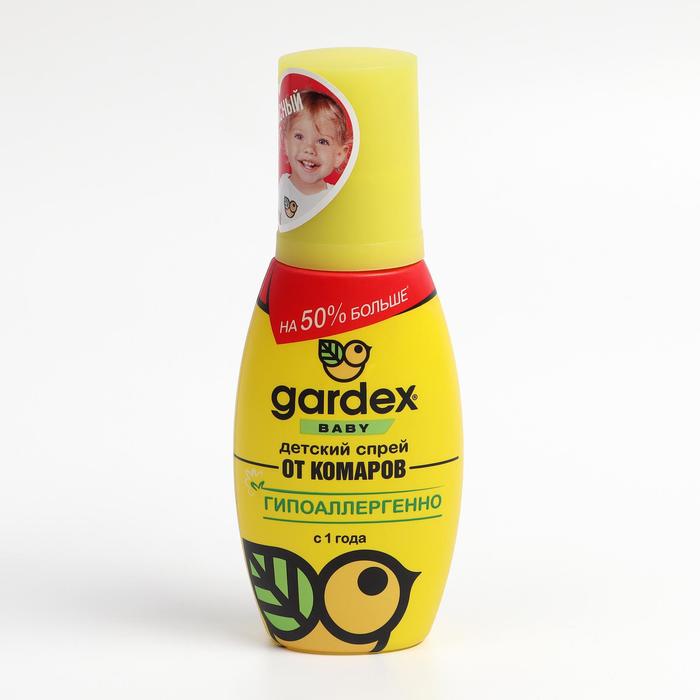

Спрей от комаров Gardex Baby, детский, от 1 года, 75 мл