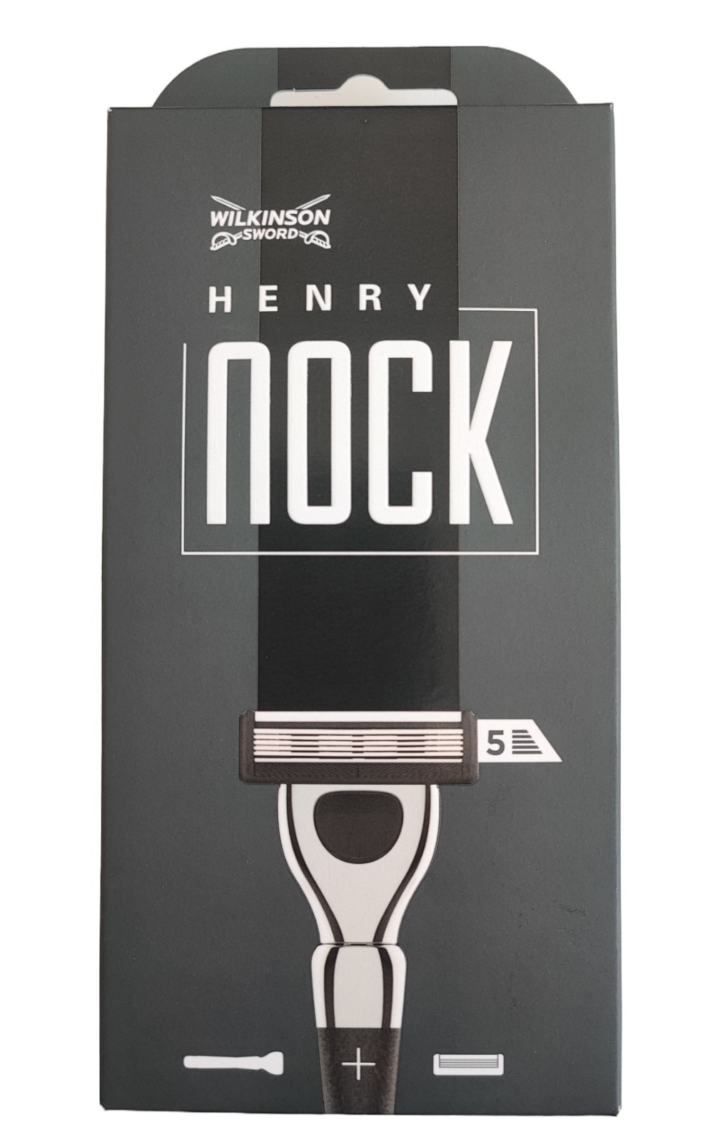 

Бритвенный мужской станок Wilkinson Sword HENRY NOCK с 1 кассетой, Черный