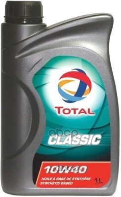 Моторное масло TOTAL полусинтетическое Classic 7 10w40 1л