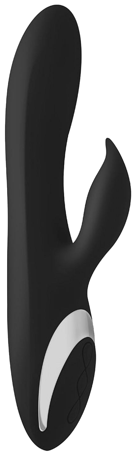 фото Черный вибромассажер-кролик vibes n 2 22,5 см edc wholesale vc sv002blk