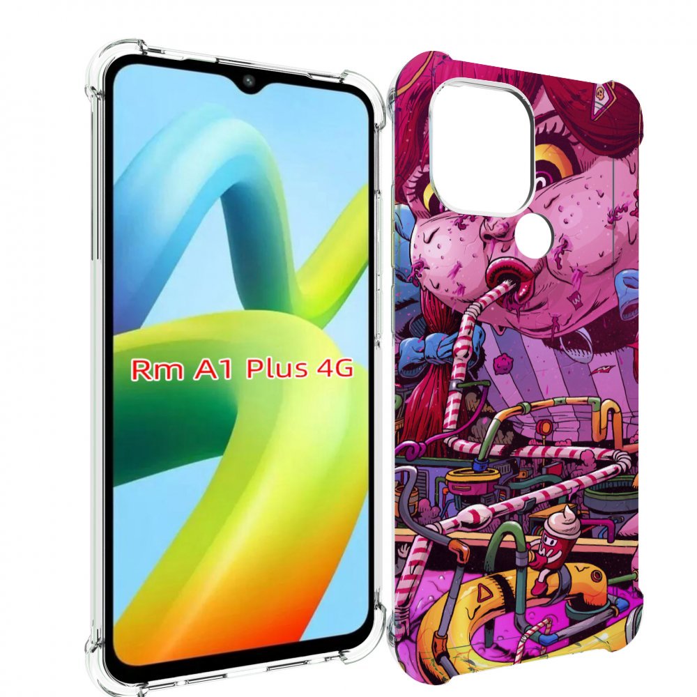 

Чехол MyPads прикольная сладкая картинка для Xiaomi Redmi A1 Plus +, Прозрачный, Tocco