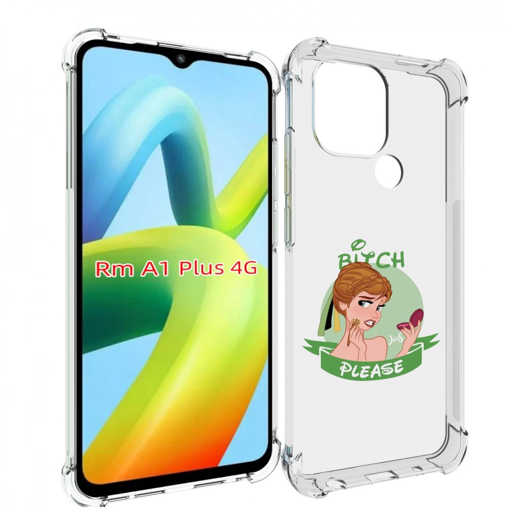

Чехол MyPads принцесса-Анна женский для Xiaomi Redmi A1 Plus +, Прозрачный, Tocco