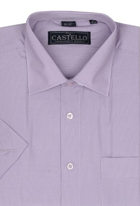 Рубашка мужская Maestro Rich 5-K фиолетовая 44/170-178