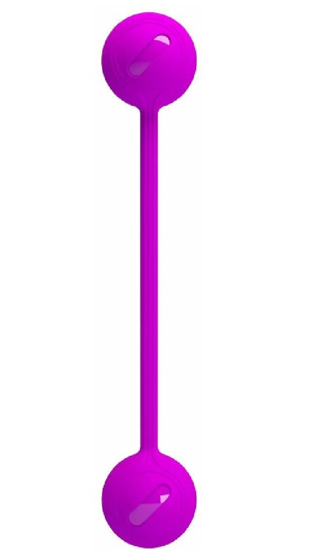 Лиловые вагинальные шарики KEGEL BALL III Baile