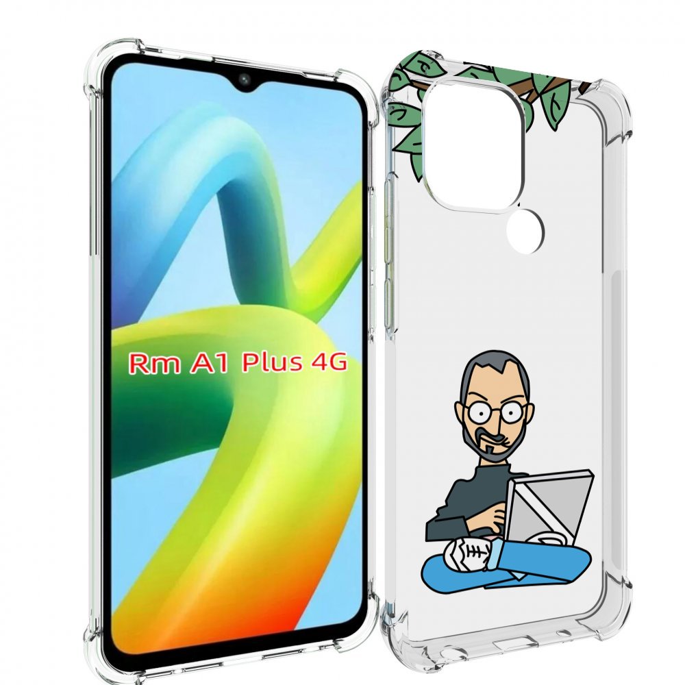 

Чехол MyPads программист для Xiaomi Redmi A1 Plus +, Прозрачный, Tocco
