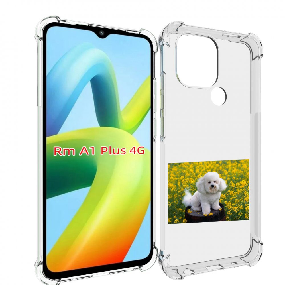 

Чехол MyPads пудель белыи для Xiaomi Redmi A1 Plus +, Прозрачный, Tocco