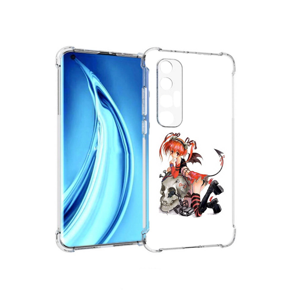 

Чехол MyPads Tocco для Xiaomi Mi 10S аниме (PT226949.296.221), Прозрачный, Tocco
