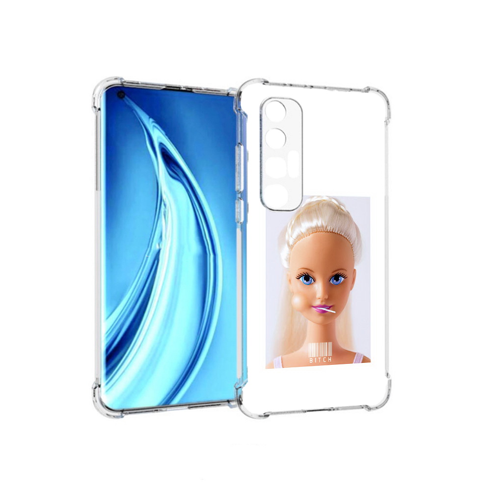 

Чехол MyPads Tocco для Xiaomi Mi 10S барби (PT226949.296.226), Прозрачный, Tocco