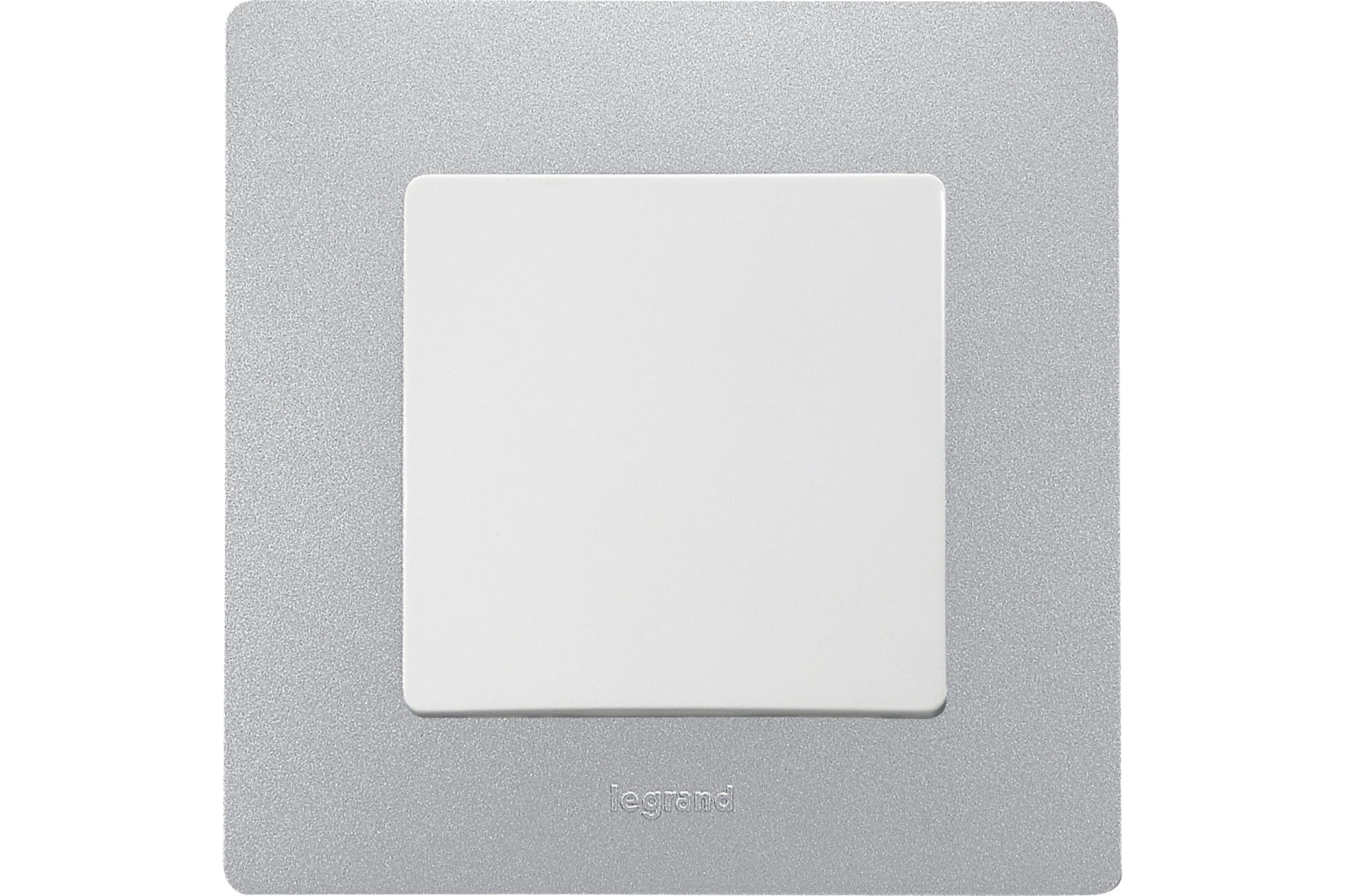 

Legrand Рамка Legrand Etika 1 пост. Алюминий, Белый