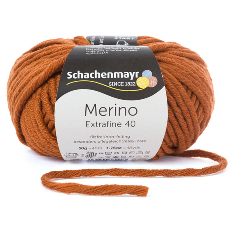 

Schachenmayr Merino Extrafine 40 00327, Оранжевый