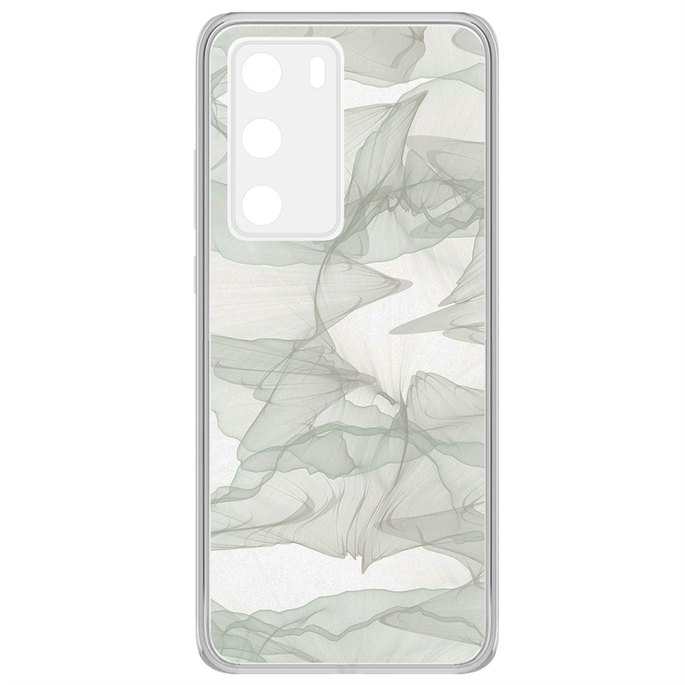 

Чехол-накладка Krutoff Clear Case Абстракт 12 для Huawei P40