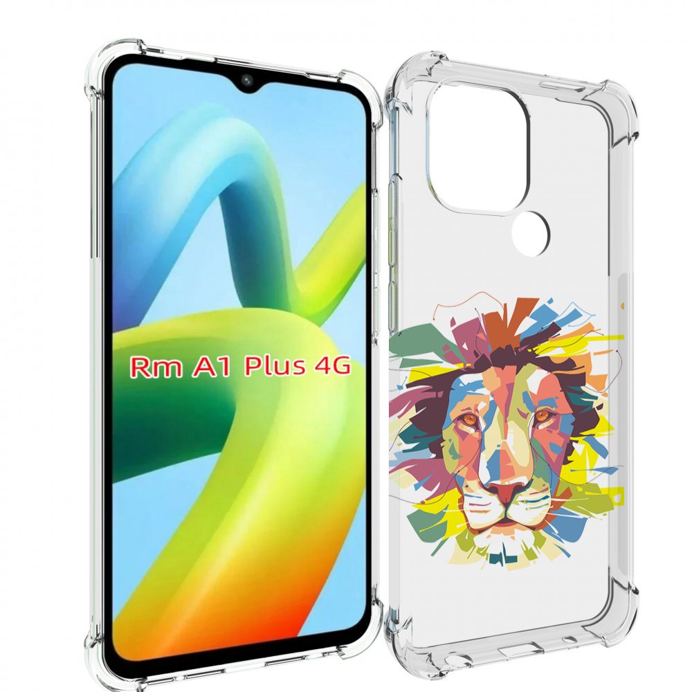 

Чехол MyPads разноцветный-лев детский для Xiaomi Redmi A1 Plus +, Прозрачный, Tocco