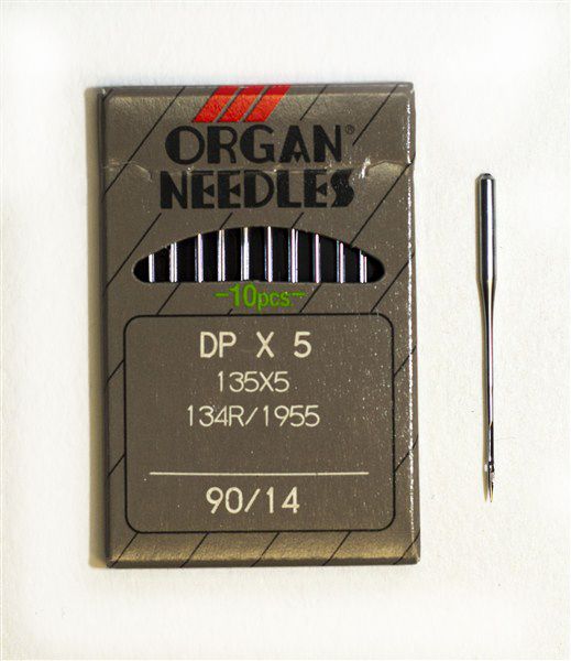 Иглы для ПШМ ORGAN DPx5 № 90 (10шт)