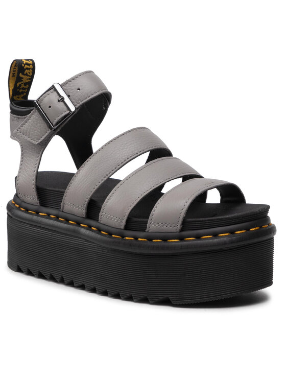 

Сандалии Blaire Quad 27765076 Dr. Martens серый 37 EU, Blaire Quad 27765076