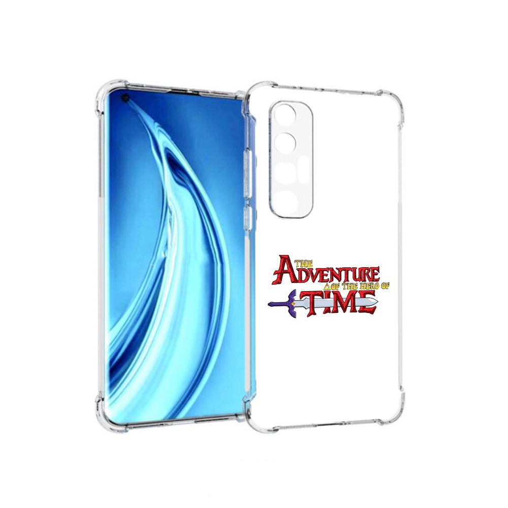 

Чехол MyPads Tocco для Xiaomi Mi 10S время приключений логотип (PT226949.296.275), Прозрачный, Tocco