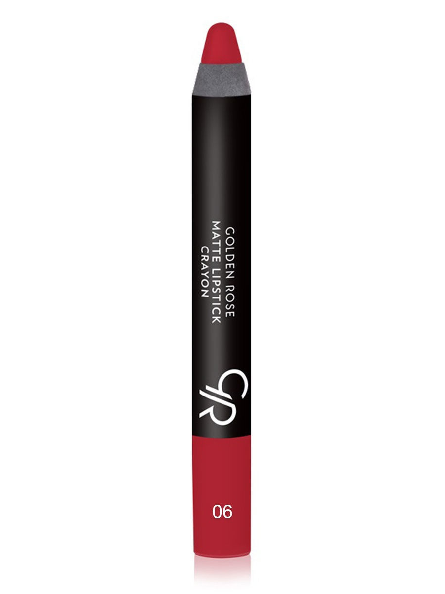 Купить Помада-карандаш для губ Golden Rose Matte Lipstick Crayon 06