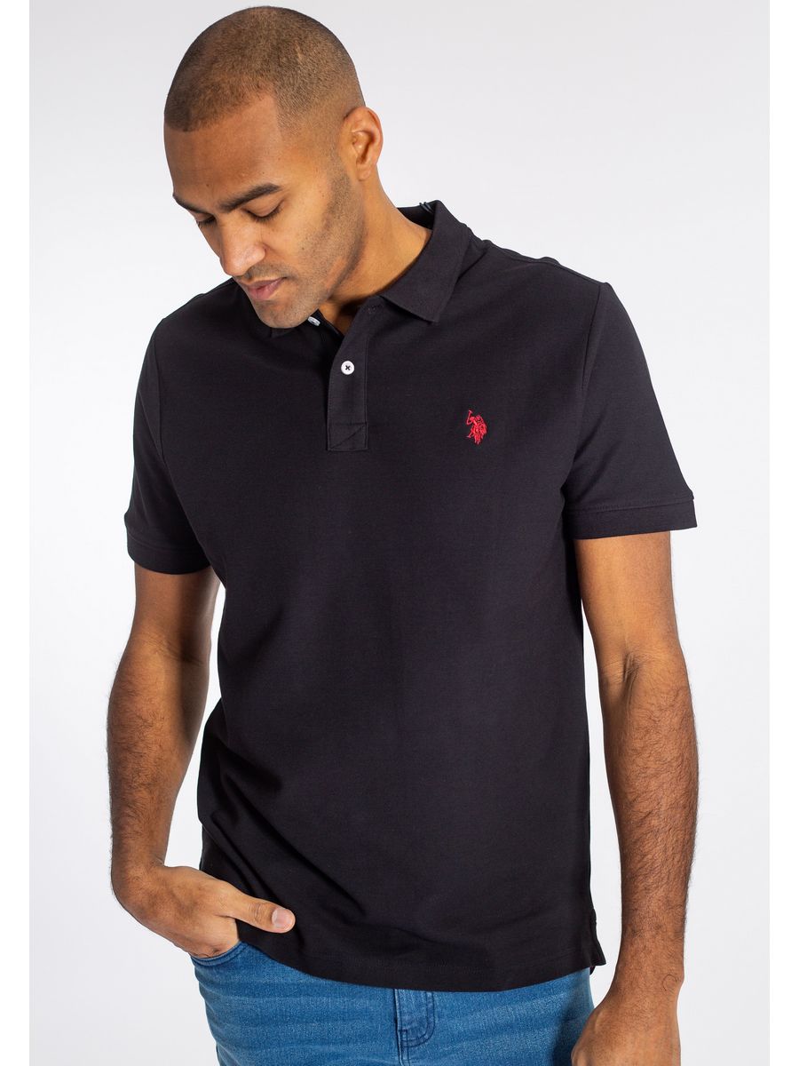 

Футболка мужская U.S. POLO Assn. US222P01O черная 2XL, Черный, US222P01O