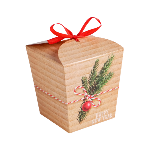 

Подарочная коробка, "Happy New Year", 7,5*8*7,5 см, 15г, 5036152