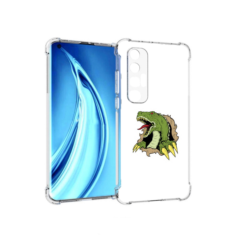 

Чехол MyPads Tocco для Xiaomi Mi 10S годзила (PT226949.296.290), Прозрачный, Tocco
