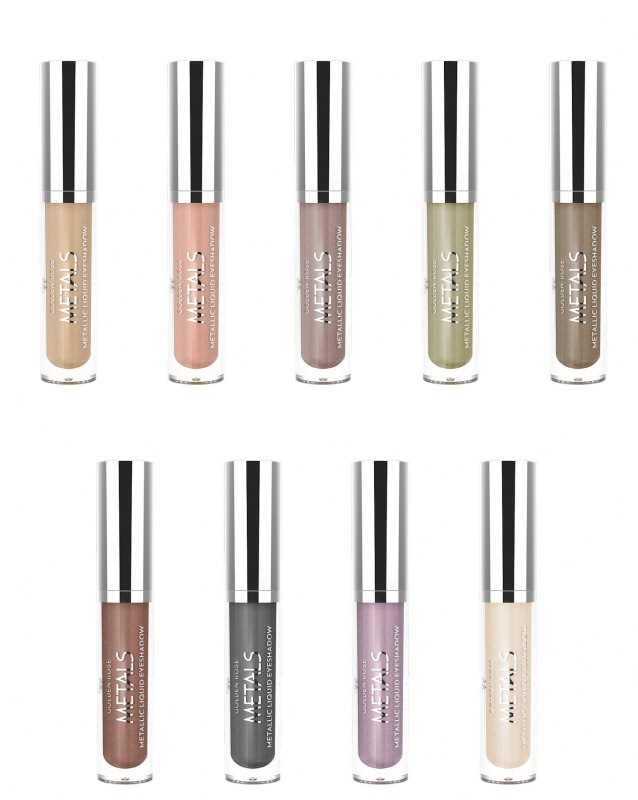 

Жидкие тени Golden Rose Metallic Liquid 102