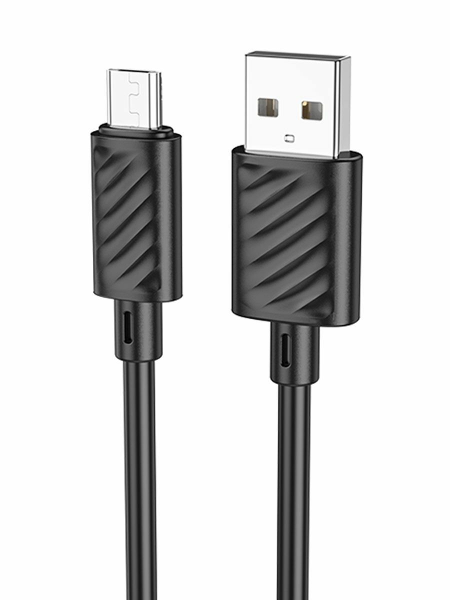 Кабель micro USB-USB Ёmart 1м черный