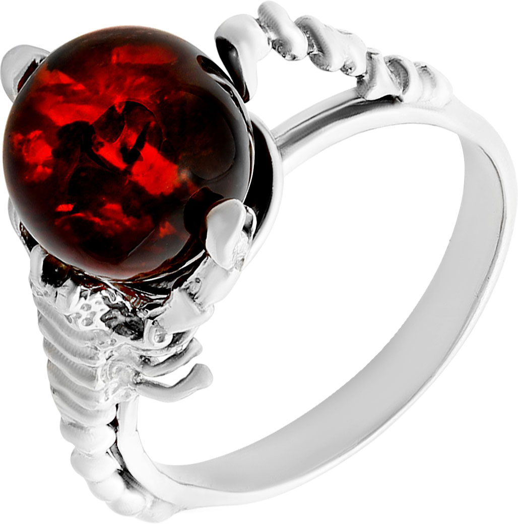 Кольцо из серебра с янтарем р. 18,5 Darvin 420041338PP