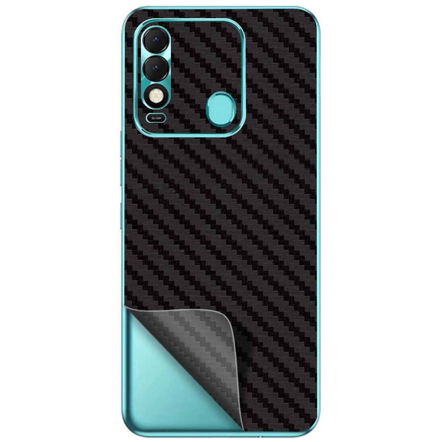 

Пленка защитная гидрогелевая Krutoff для TECNO Spark 8 задняя сторона (карбон черный)