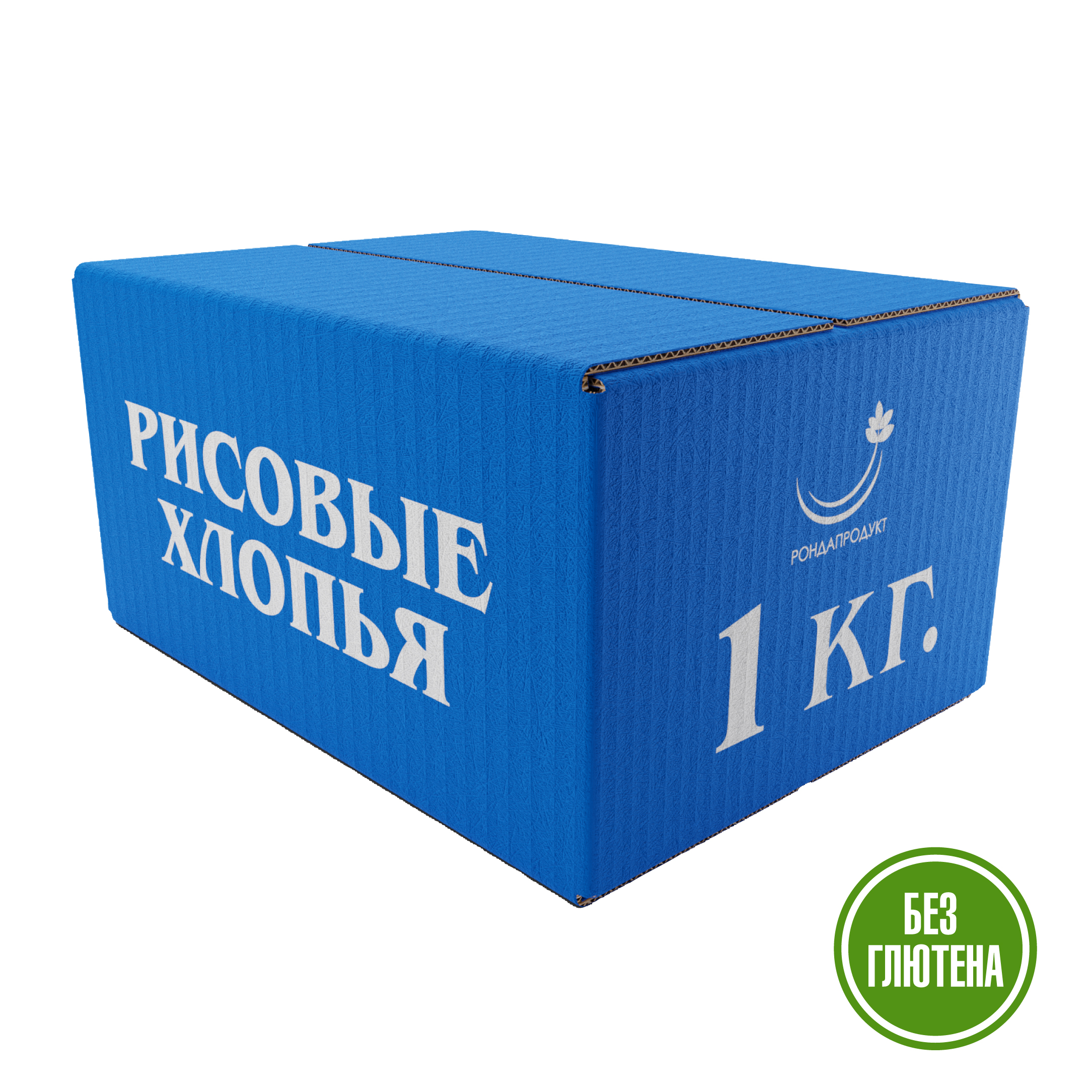 

Рисовые хлопья Рондапродукт не требующие варки, 1 кг, Рисовые хлопья