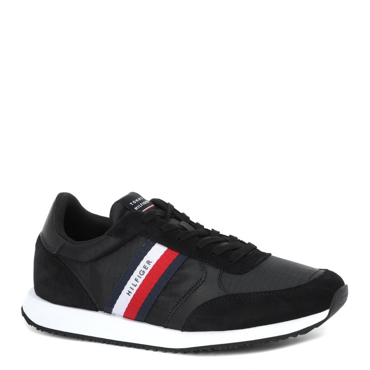фото Кроссовки мужские tommy hilfiger fm0fm03737 черные 42 eu