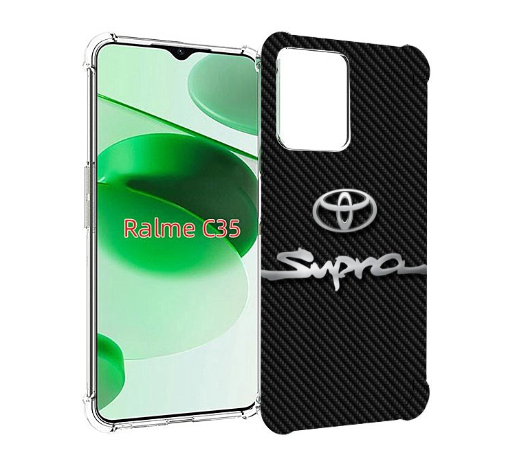

Чехол MyPads toyota 2 для Realme C35 / Narzo 50A Prime, Прозрачный, Tocco